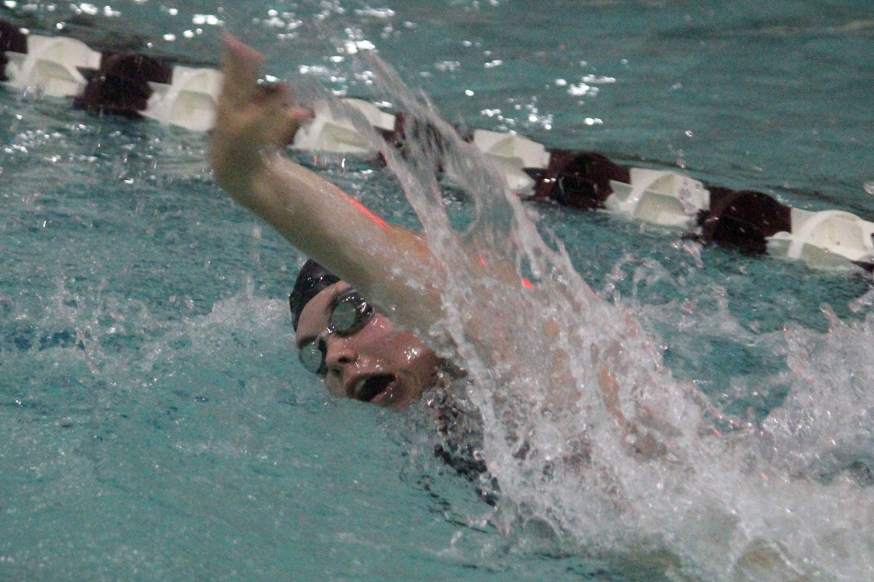 Menomonie girls swim and dive triangular 9-24-19